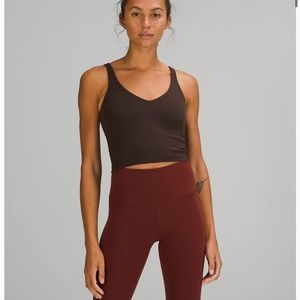 LuLuLemon Align tank top - black - sz 8